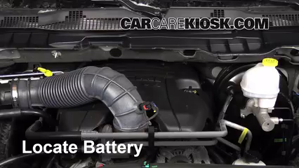 2012 Ram 1500 SLT 5.7L V8 Crew Cab Pickup Battery Replace